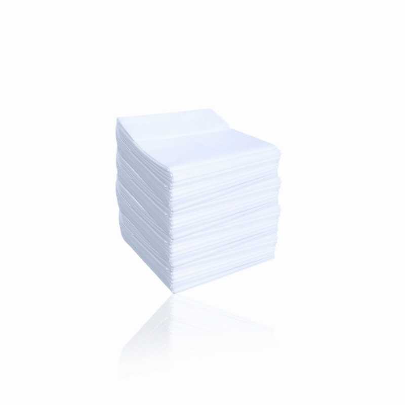 100 draps d’examen pliés en non-tissé – Usage médical | Thara Shop