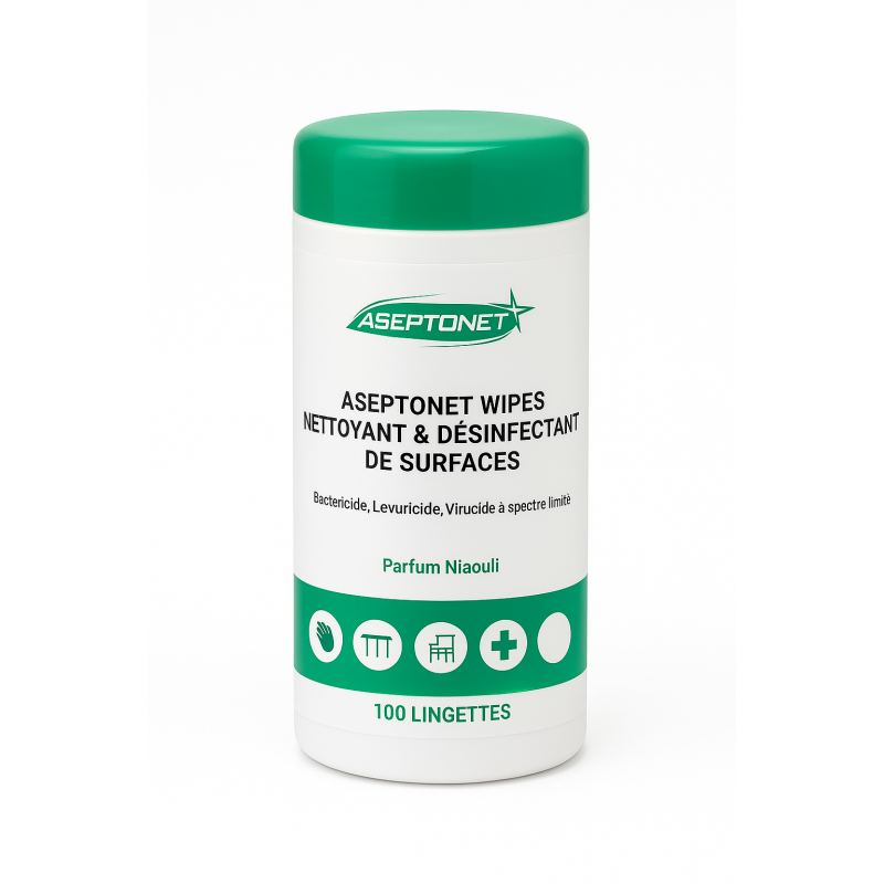 Aseptonet 100 lingettes